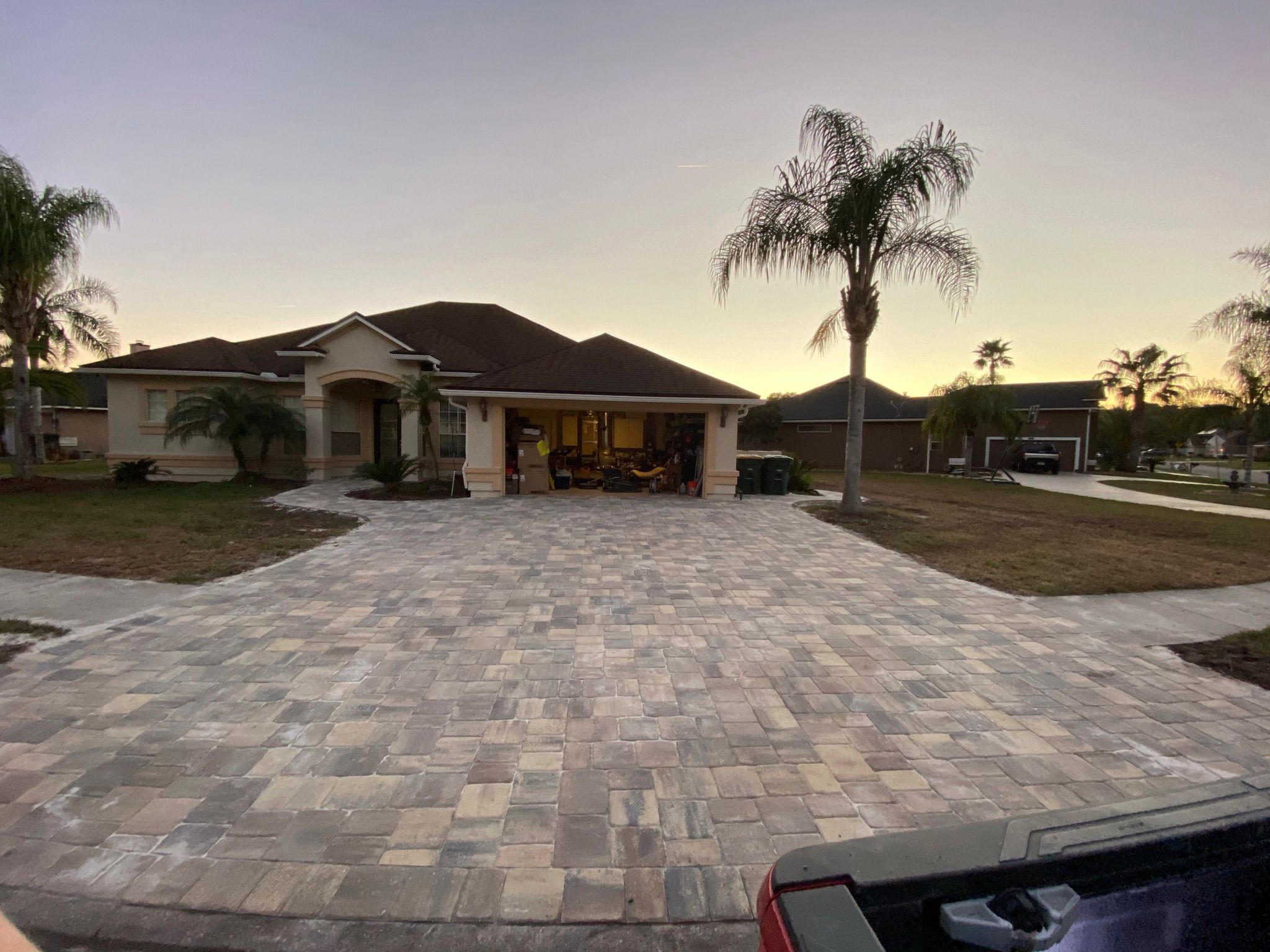 Paver driveway in Jacksonville, FL