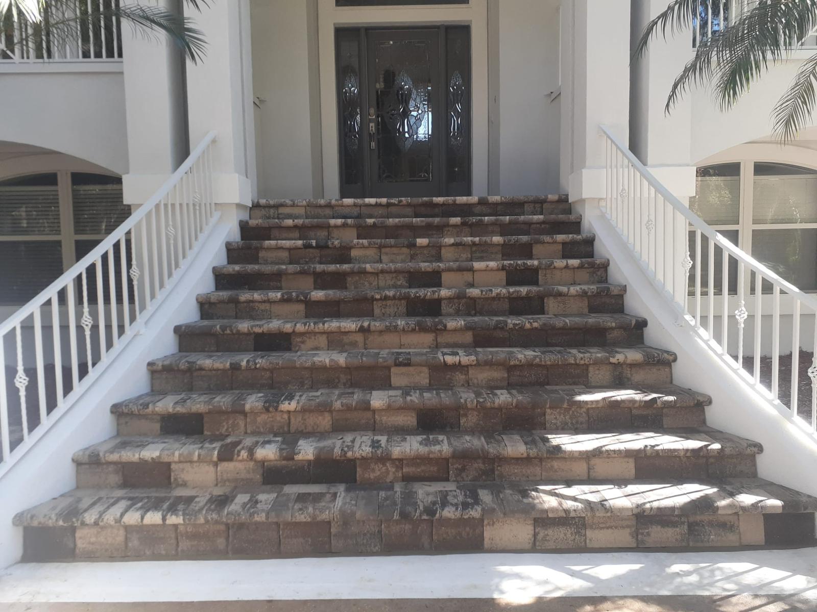 Deck paver installation