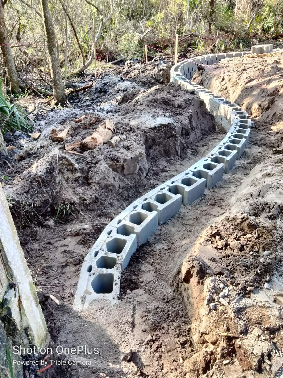 Retaining Walls detail work in Springfield FL