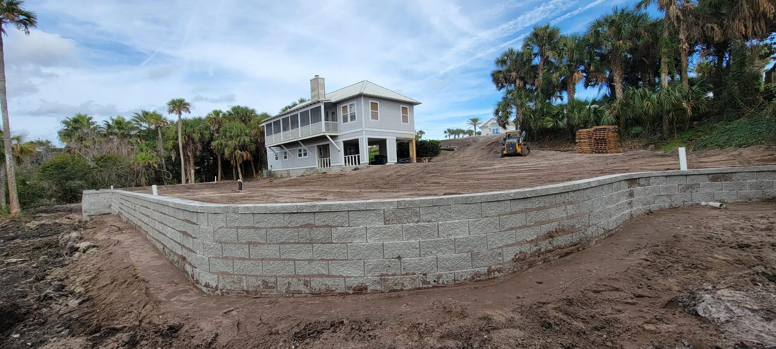 Retaining wall pavers Jacksonville FL