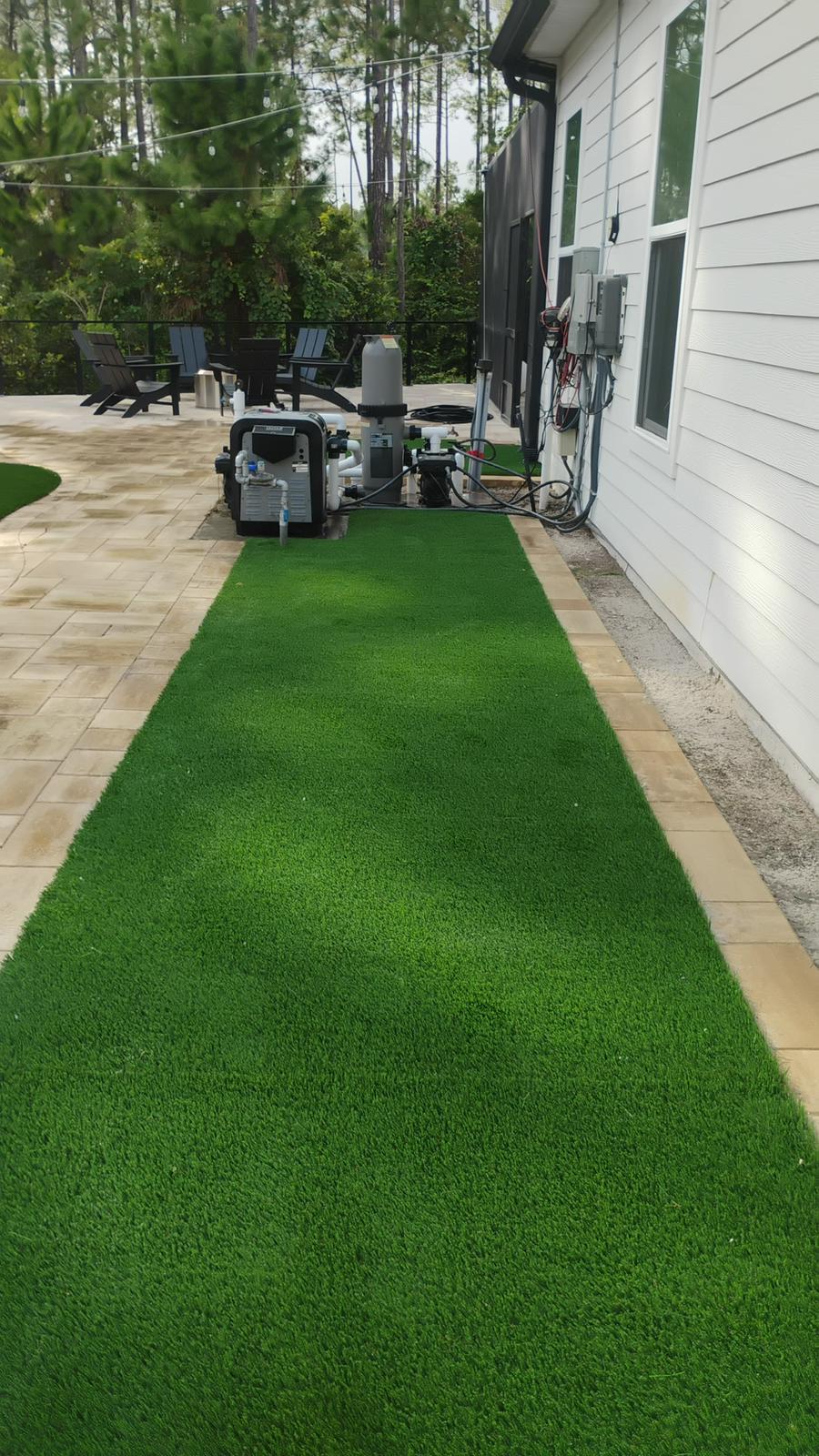 Pet-friendly turf area in Jacksonville